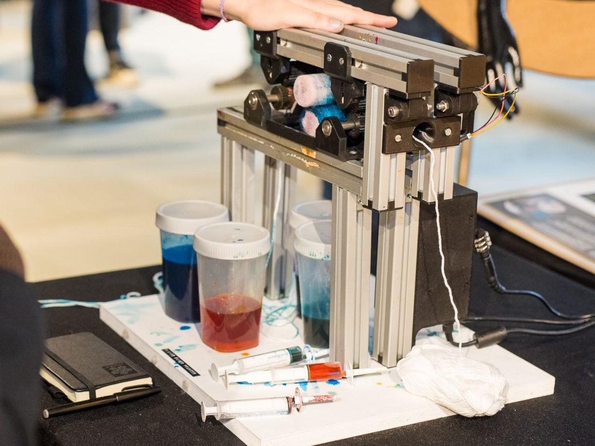Sliver Fiber Printer